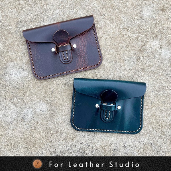 Handmade Leather Card Holder, Italian Waxed Leather Wallet, Custom Leather Card Case, EDC Leather Wallet, Top Grain Cowhide Wallet,Gift idea