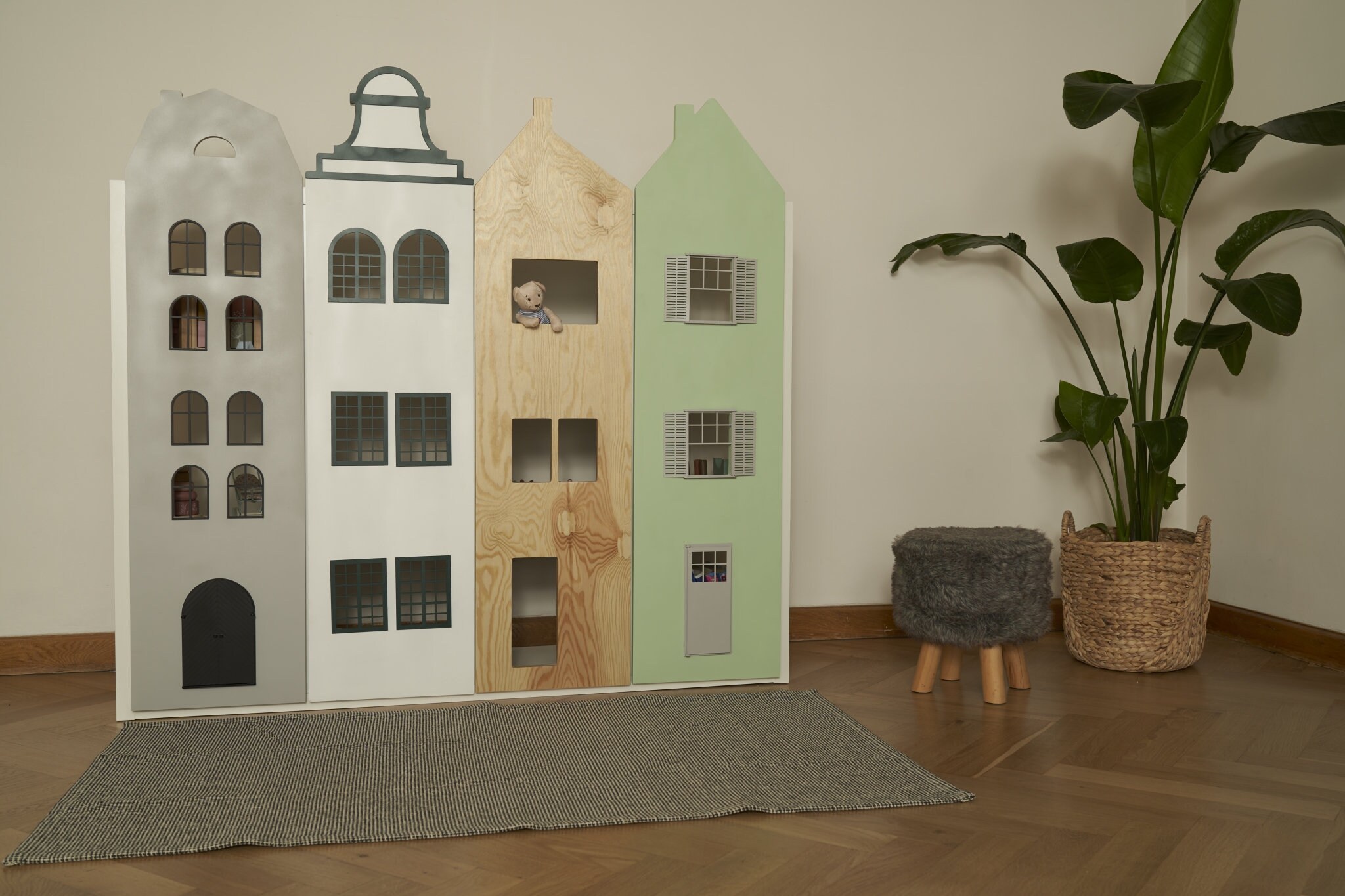 Ikea Kallax Dollhouse Door Etsy