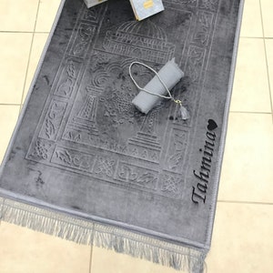 En Gros Meilleure Vente Voyageur Islamique Tapis Poche Tapis De Prière Avec  Boussole Pour Les Prières Des Musulmans Du 1,6 €