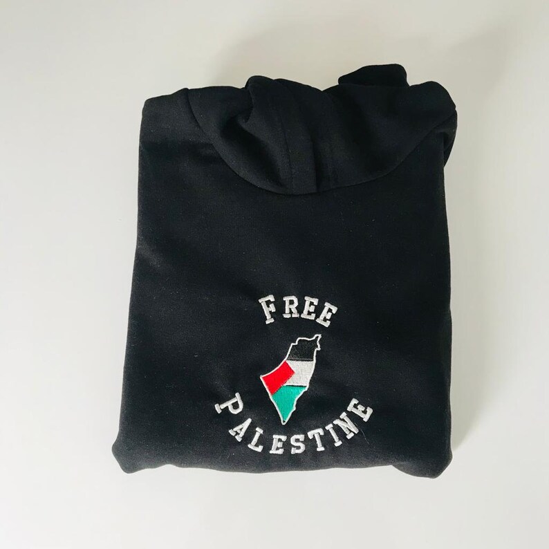 Free Palästina Sweatshirt Mit Flagge - Unisex Hoodie In Verschiedenen Größen