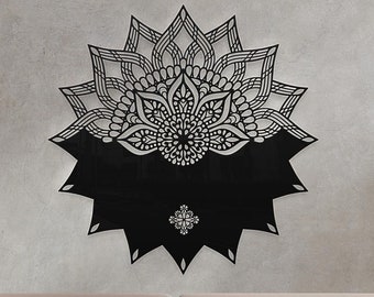 Mandala, DXF, SVG ,Mandala SVG, Mandala Laser Cut Files, Cricut Svg files, Mandala Wall hanging, Cnc Files