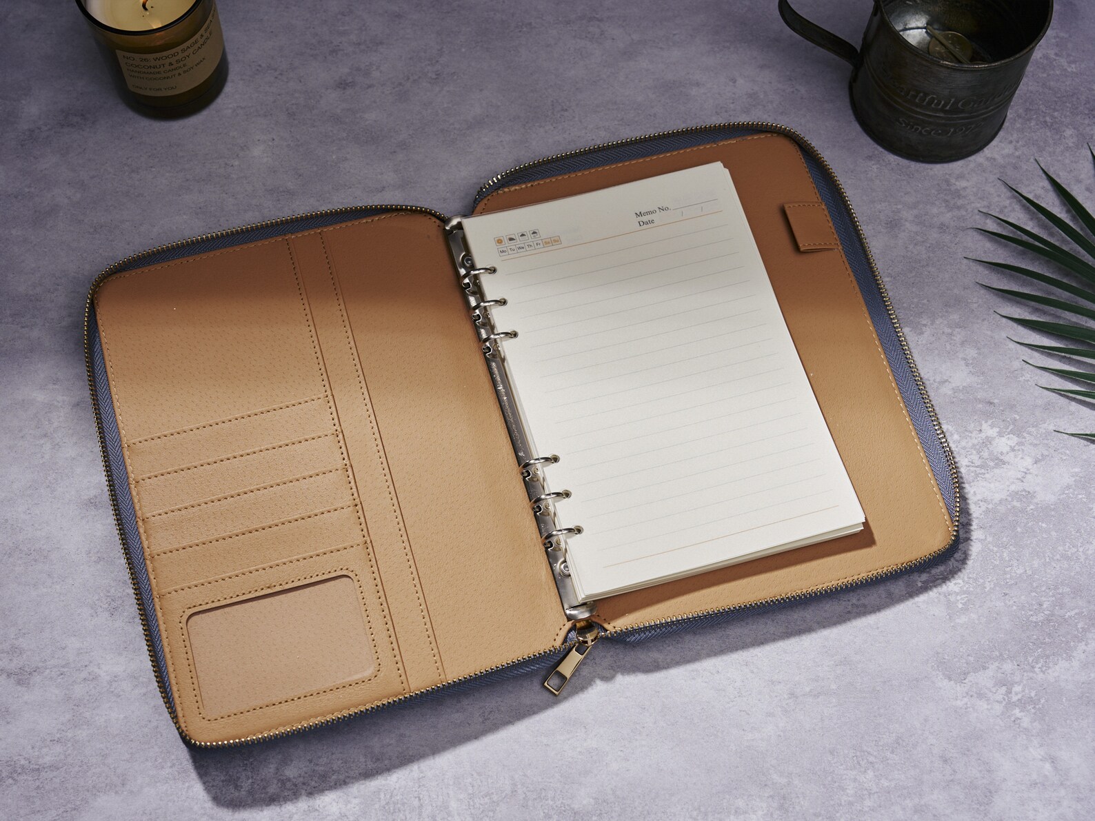 Personalized Leather Padfolio With Notepad Leather Portfolio Etsy