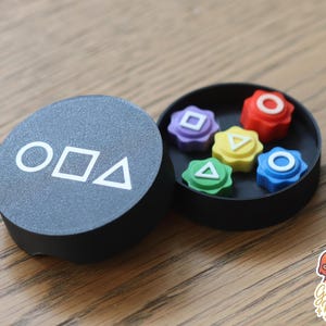 Juego Gonggi - Juego de Gonggi de cinco piezas - Regalo de calamar - Tradicional coreano