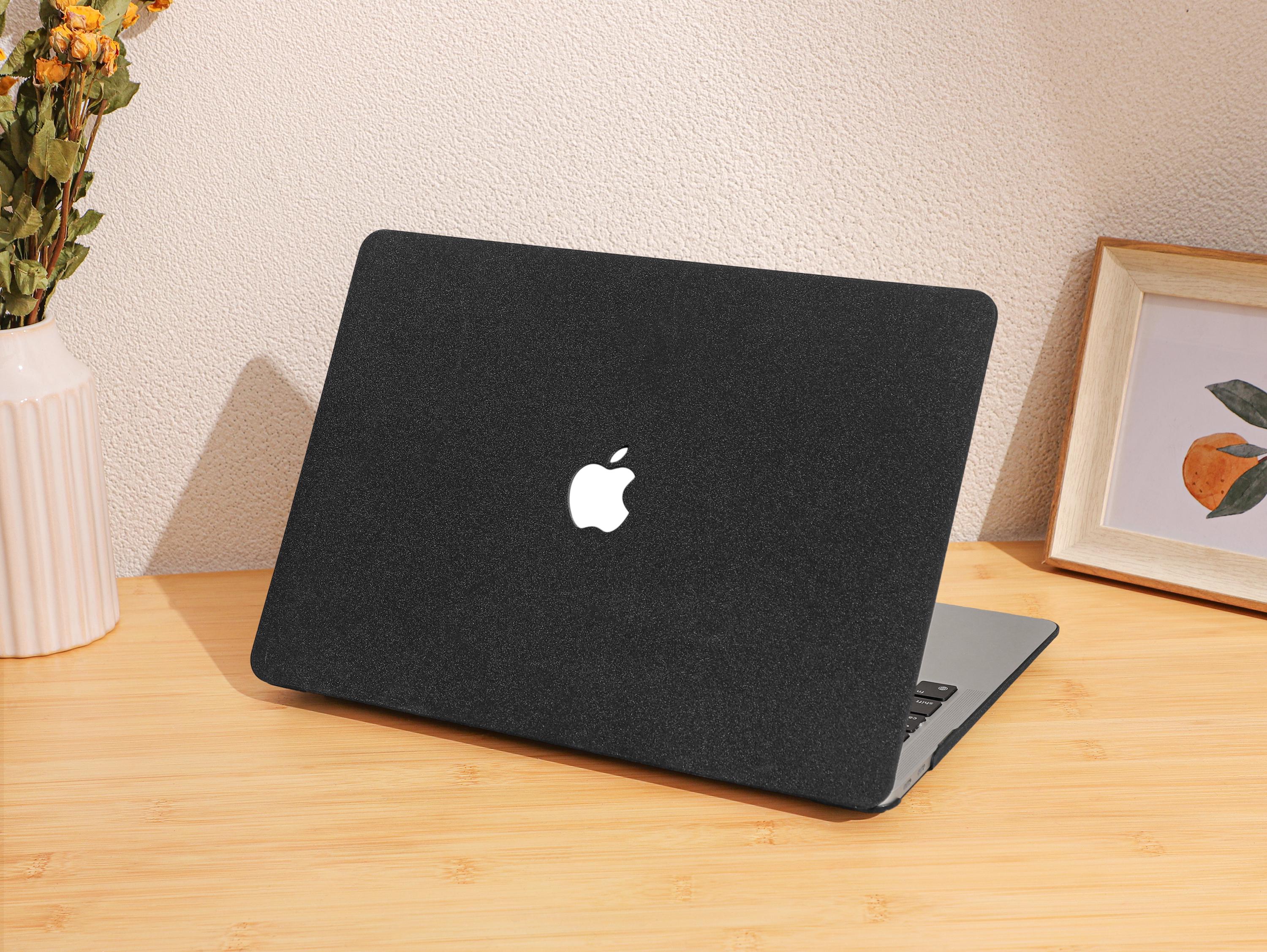 Quicksand Black MacBook Case for MacBook Air 13.6