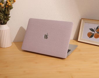Funda protectora con tejido en polvo de frambuesa para MacBook 13,6" M2 Air A2681 2022 13" Pro A2338 MacBook Pro 13 14 15 16 A2485 Air 13 12 Laptop