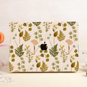 Botanical Garden MacBook Tasche für MacBook Air 13.6" M2 Pro A2338, MacBook Pro 16 15 14 13 Zoll Air 15 13 12 Zoll MacBook M3 M1 Laptop Hülle