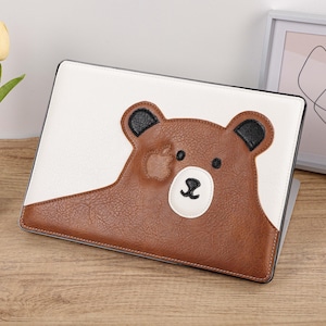 Cute Pattern Leather Protective Cover for MacBook 13.6&quot; M2 Air A2681 2022 13&quot; Pro A2338 Macbook Pro 13 14 15 16 A2485 Air 13 12 inch Laptop