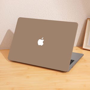 Étui MacBook marron désert pour MacBook Air 13,6 pouces M2 Pro A2338, Macbook Pro 16 15 14 13 pouces Air 15 13 12 pouces Housse pour ordinateur portable MacBook M3 M1