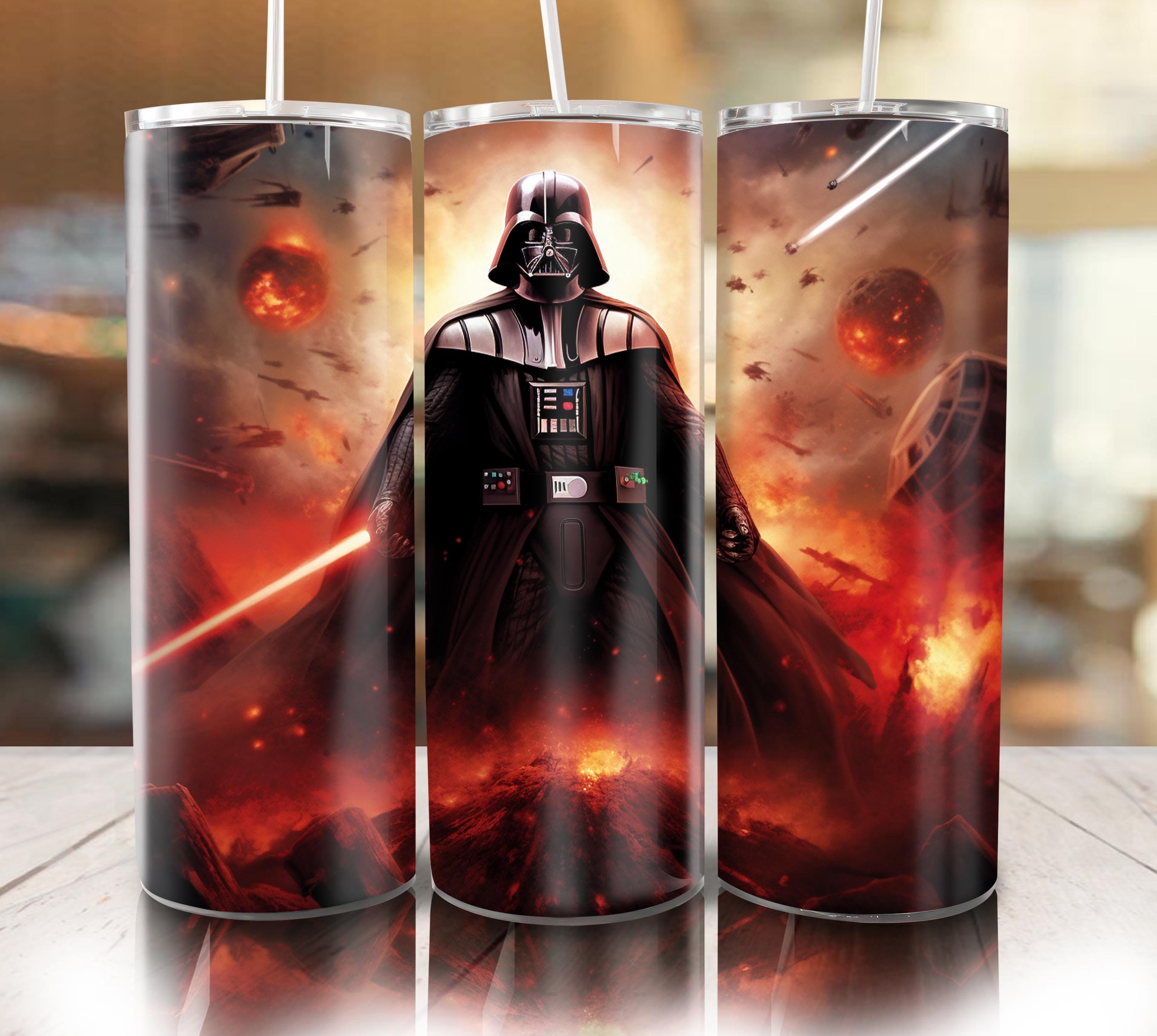 Star Wars Darth Vader Lightsaber Short Drinking Glass - 10 oz