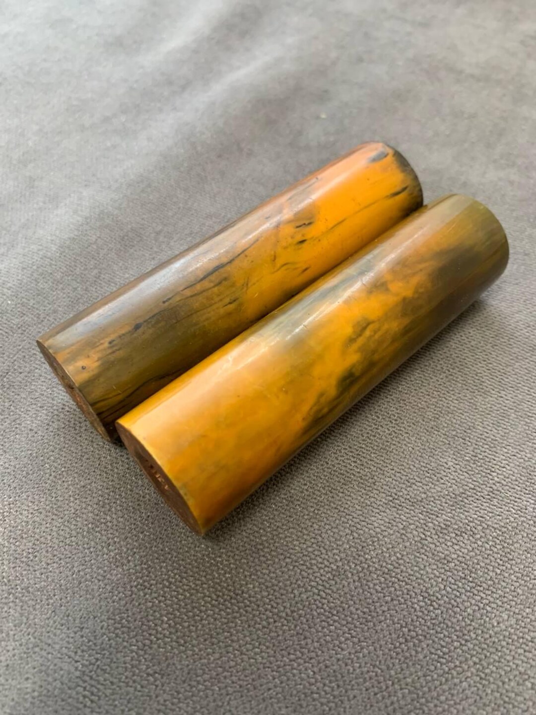 Catalin Rods Vintage Craft Materials — Catalin Futuran Bakelite Rods From the 50s ...