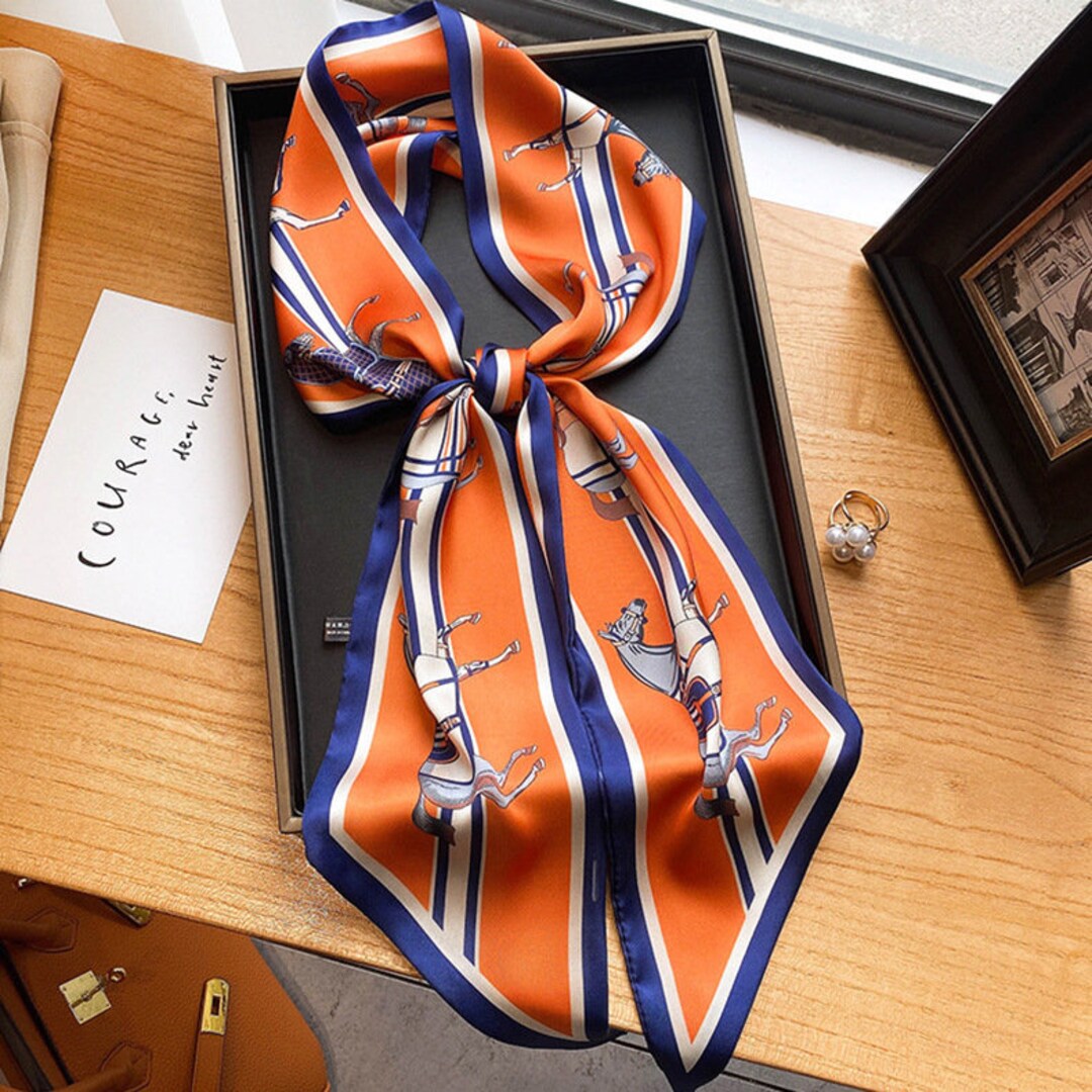 Horse Print Silk Scarves, Snaffle Scarves, Silk Scarves, Equestrian