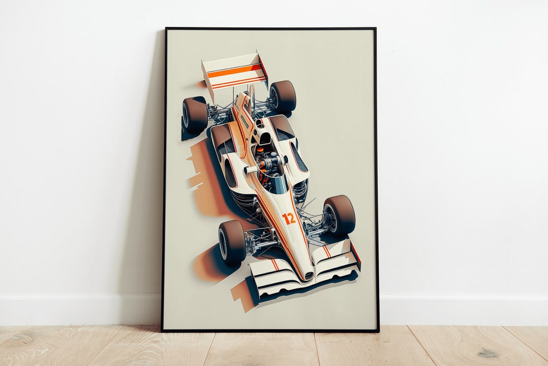 Affiche Formule 1 Poster Formule 1 Affiche Murale Formule 1 Etsy