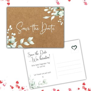 25 save the date Karten Hochzeit Wir heiraten Einladung Wedding Hochzeitsfeier Save the Date Postkarten Hochzeit #A09