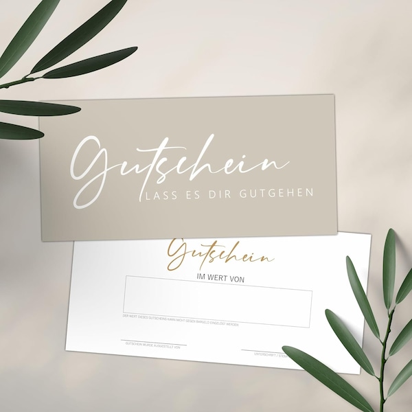 25 Gutscheine zum selbst Ausfüllen Nagelstudio Friseur Kosmetik Massage Wellness Blanko Gutschein Gutscheinkarte Geschenkgutschein #F14