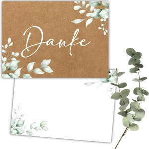 25 Dankeskarten Dankeskarte Postkarte Danke Karte Danke Dankeschön Karten, Danksagungskarten Vielen Dank Karten Boho #E06