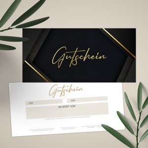 25 Blanko Gutscheine zum selber Ausfüllen Nagelstudio Friseur Kosmetik Massage Wellness Gutschein Gutscheinkarte Geschenkgutschein #F39