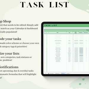 Digital to Do List | Daily Task Tracker | Productivity Planner | Team ...
