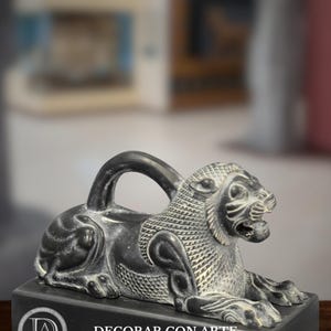 Mesopotamian Lion Weight Replica: Susa Artifact, Handmade Statue