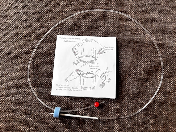 3 Längen 40-100cm Maschenstop Maschenraffer Wolle Set Sicherheitsnadel Maschen Maschenhalter Stricknadel