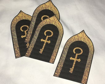 Greta Van Fleet Battle at Gardens Gate Archway and Key Sticker