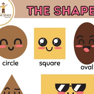 Shape flashcard