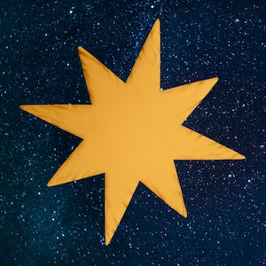 Personalized Star Pillow | Custom Name Plush Cushion | Celestial Nursery Decor | Soft Star Throw Pillow | Baby Shower Gift
