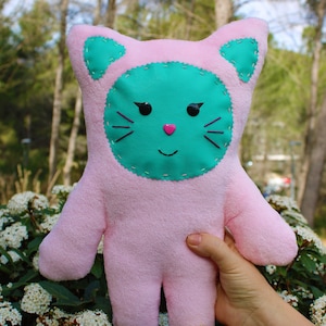 Cat plush, rabbit plush, kwaii plush, original gift, personalized plush, personalized gift, soft plush