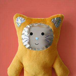 Cat plush, kwaii cat plush, kwaii plush, original gift, personalized plush, personalized gift, handmade plush
