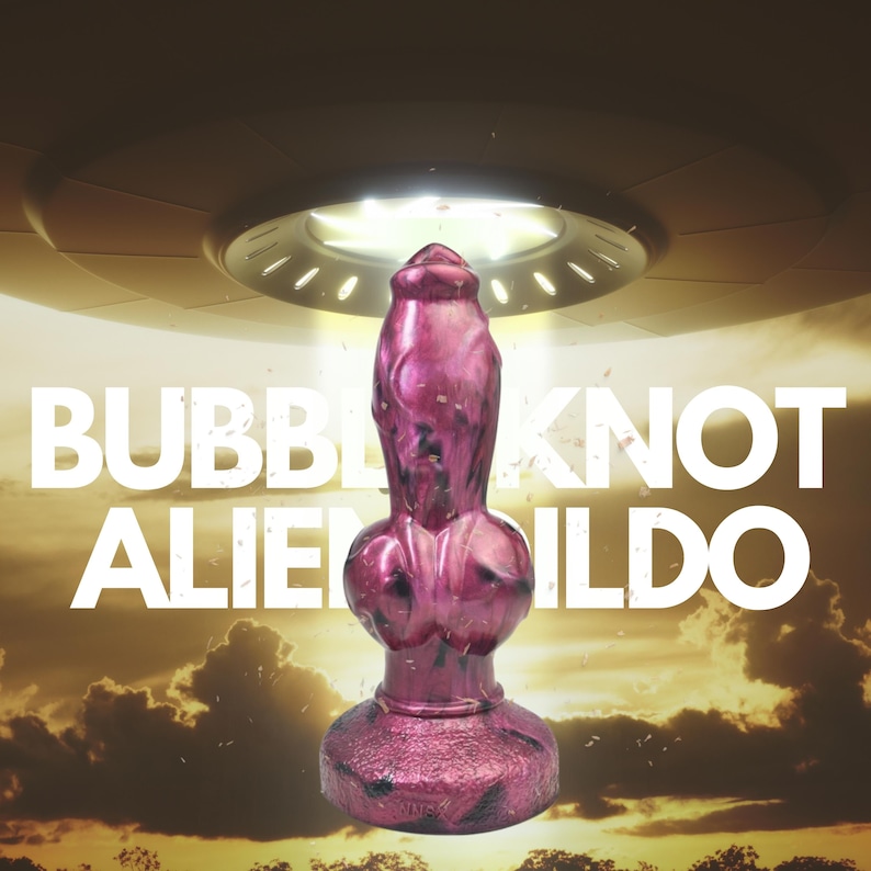 9-inch 'bubble Knot' Homemade Dildo Knot Dildo With - Etsy
