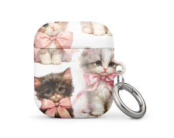Coquette Kitten AirPods Case for 1st, 2nd, and 3rd generation AirPods and 1st and 2nd gen AirPods Pro