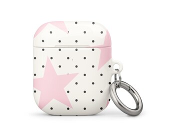 Polka Dot Star AirPods Case