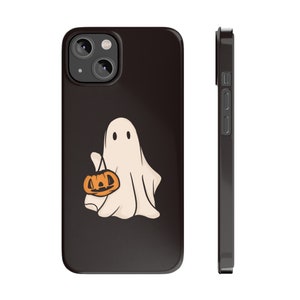 Ghost Phone Case Cute Halloween Slim Phone Case for iPhone 7 8 Plus XR Xs Max 11 12 13 14 15 Pro Max Mini