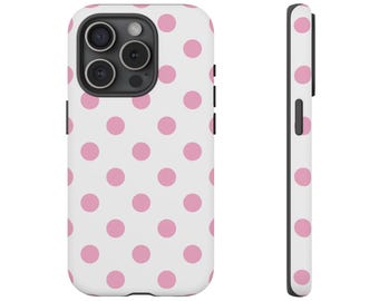 White Polka Dot Pink Phone Case, Gifts for Her, Trendy Case, iPhone 17/16/15/14/13/12/11/10/XR Pro Max, S23 S22 S21 Ultra, Google - Etsy White Polka Dot Pink Phone Case, Gifts for Her, Trendy Case, iPhone 17/16/15/14/13/12/11/10/XR Pro Max, S23 S22 S21 Ultra, Google - Etsy