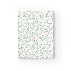 Shabby Chic Rose Vines Journal - Liniertes Linie