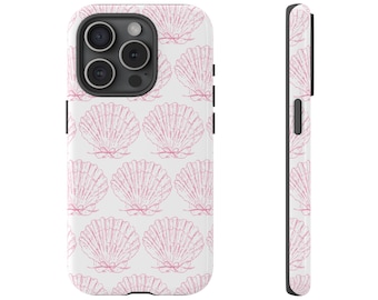 Seashell Phone Case for iPhone 17 16 15 14 13 12 11 Samsung Galaxy s26 Google Pixel