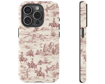 Western Cowboy-telefoonhoesje voor iPhone 17 16 15 14 13 12 11 Samsung Galaxy Google Pixel
