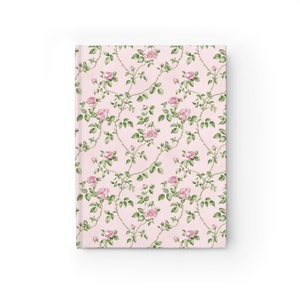 Romantic Cottagecore Rose Notizbuch - Liniertes Linie
