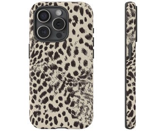 Leopard Phone Case for iPhone 17 16 15 14 13 12 11, Samsung Galaxy and Google Pixel
