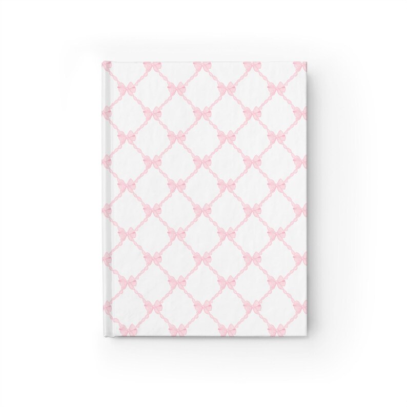 Pink Bow Journal - Blank image 1