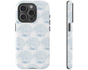 Seashell Phone Case for iPhone 17 16 15 14 13 12 11 Samsung Galaxy s26 Google Pixel