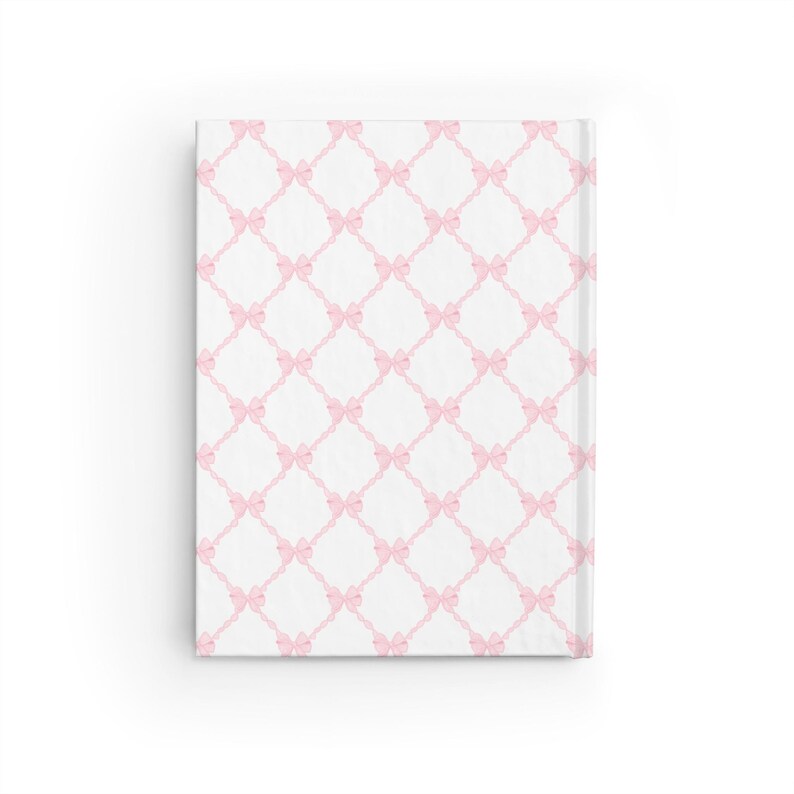 Pink Bow Journal - Blank image 2