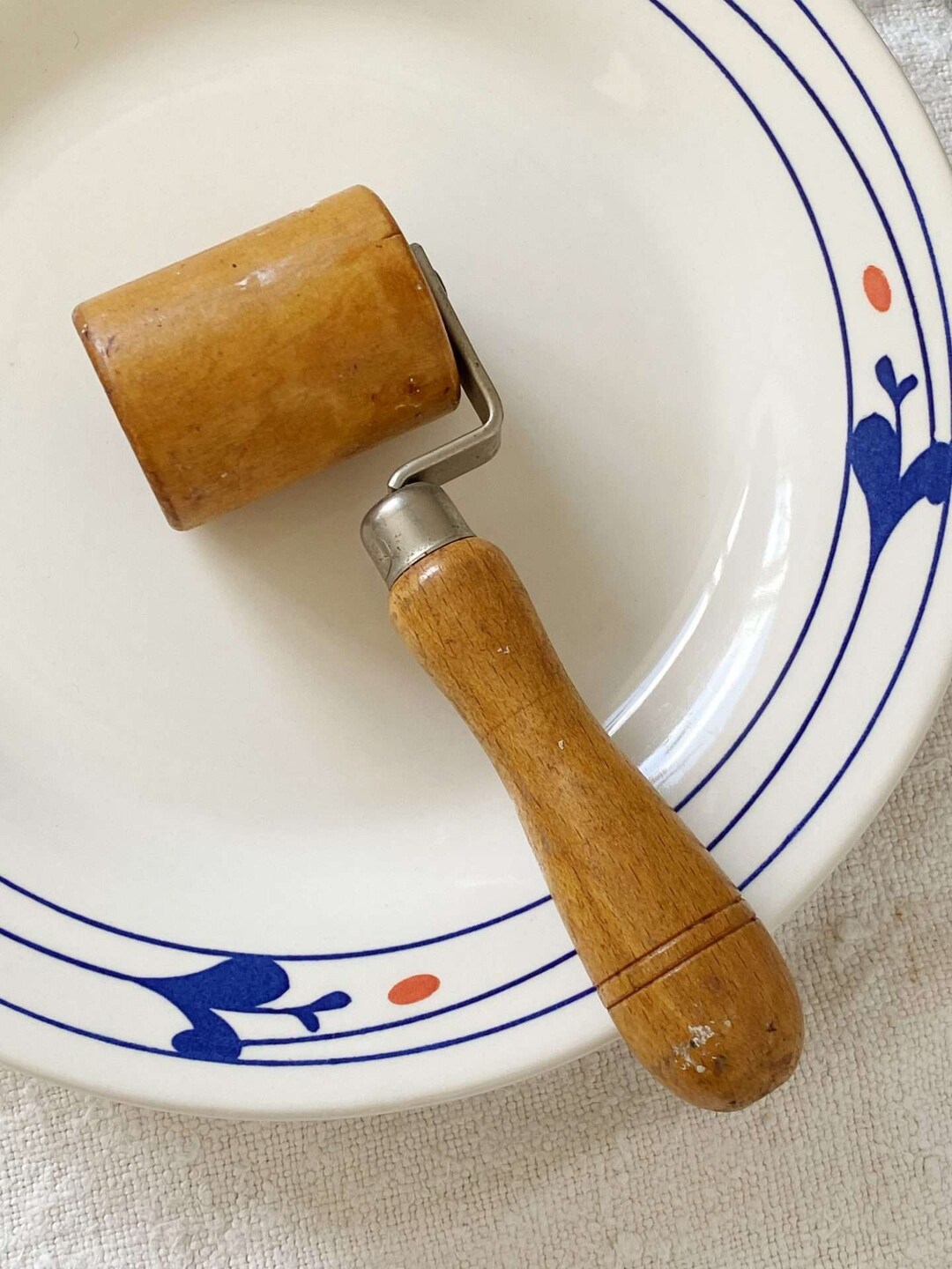 Vintage Wooden Wallpaper Roller From RIDGEL England Etsy