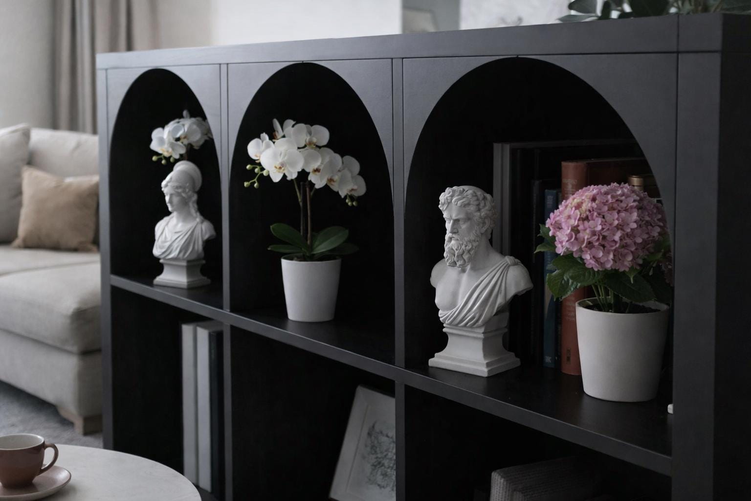 IKEA KALLAX Insert With Curved Corners – Stackable | Shelf Insert for a ...