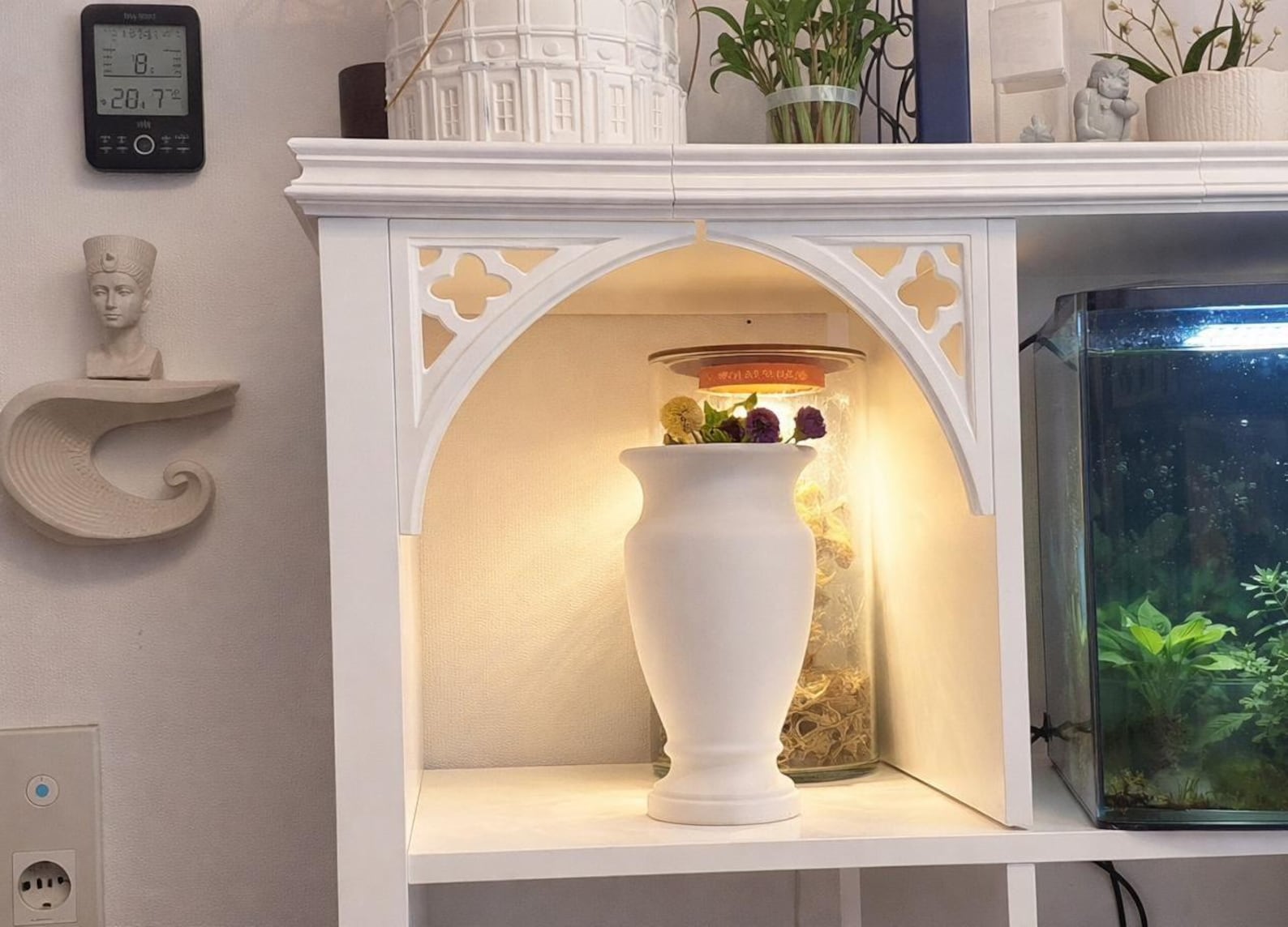 IKEA KALLAX Insert With Elegant Curved Corners – Elegant | Shelf Insert ...