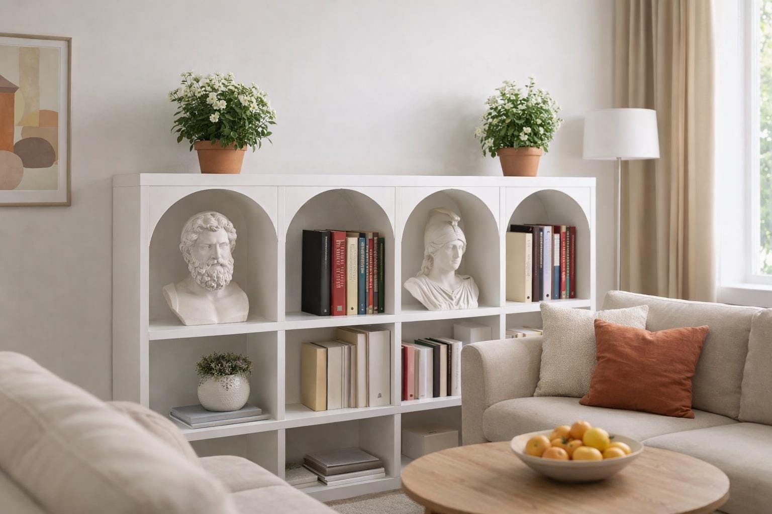 IKEA KALLAX Insert With Curved Corners – Stackable | Shelf Insert for a ...