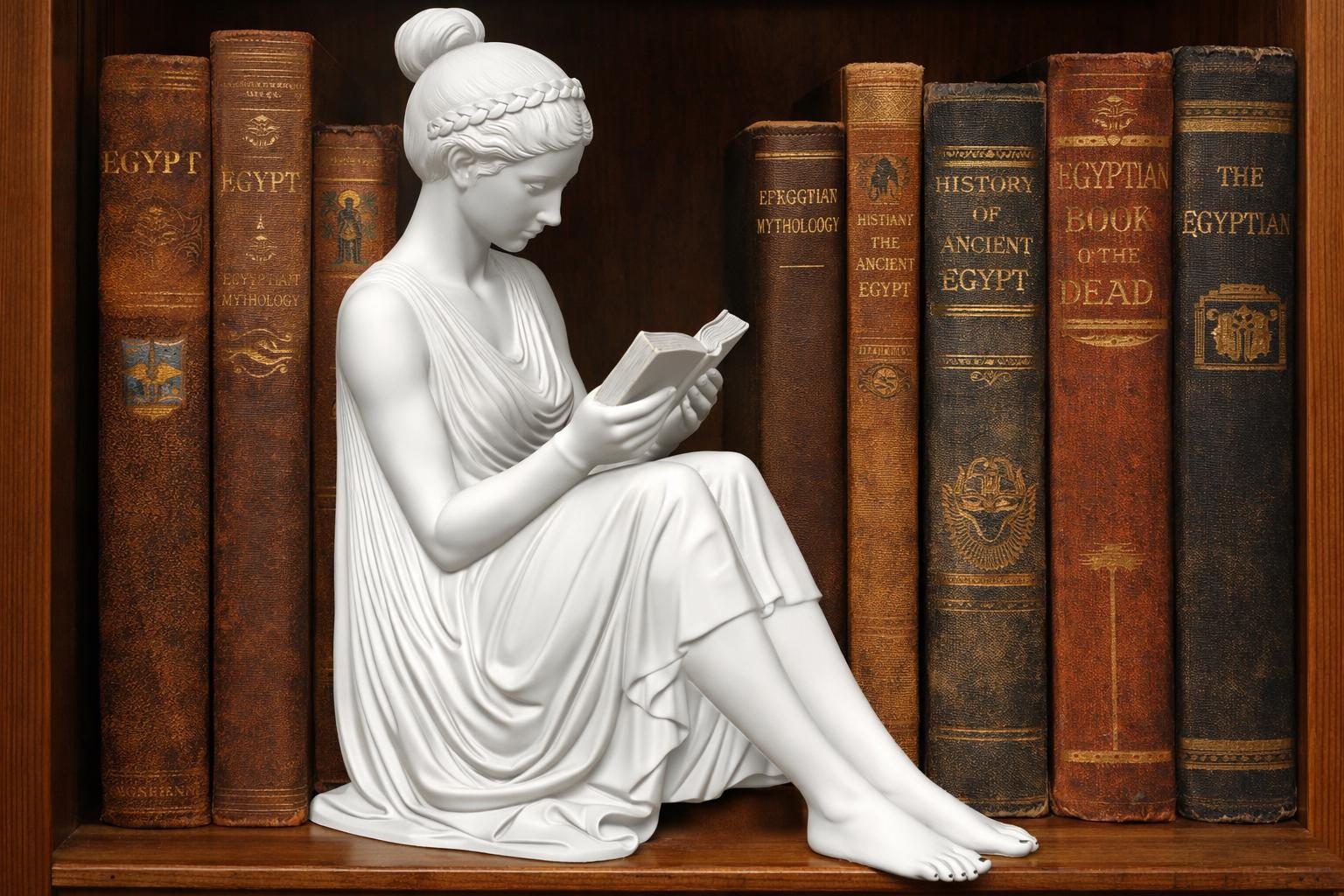 Girl Reading a Book Bronze Statue - Etsy