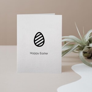 Tarjeta de huevo de Pascua