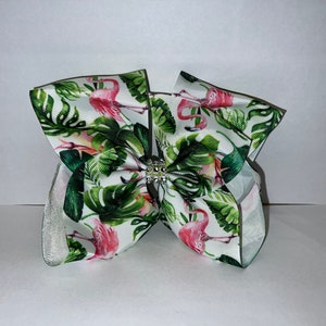 Flamingo 6 Inch Hair Bow