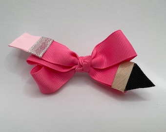Pencil Hair Bow