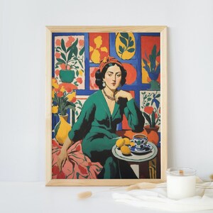 Henri Matisse Style Printable Wall Art